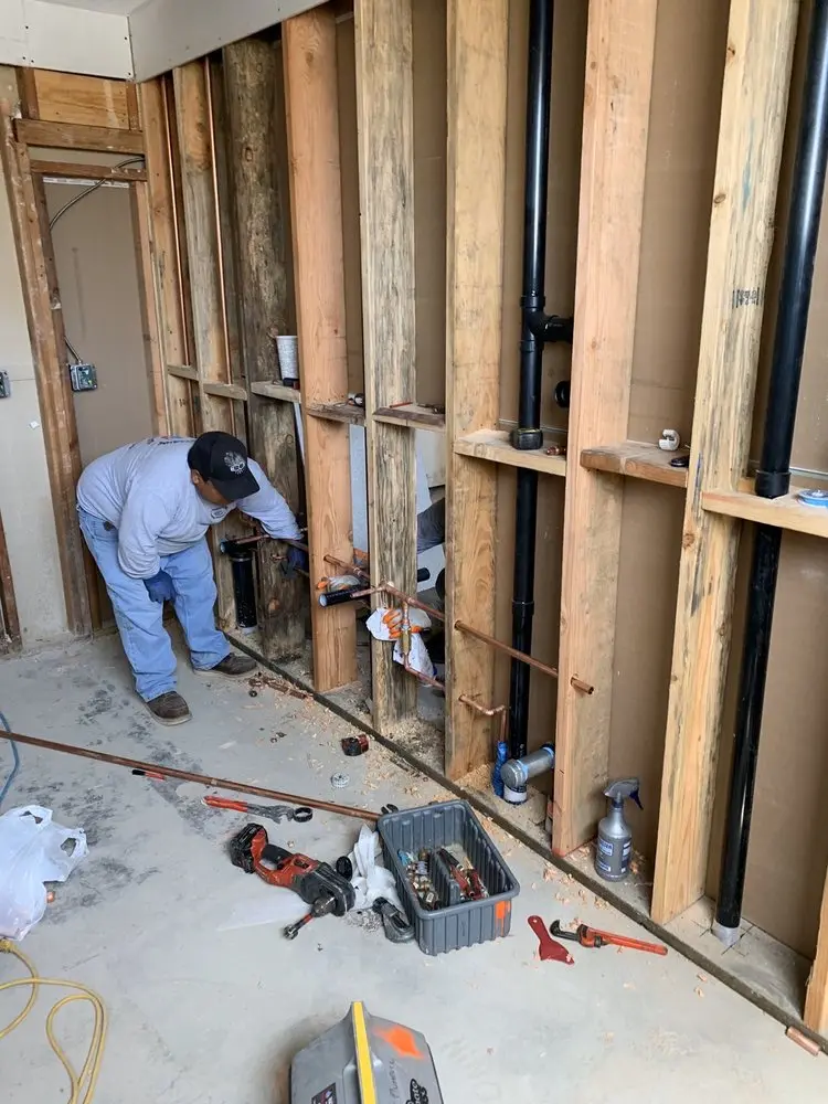 Commercial rough-in plumbing for Gas Line Repair in North Lindenhurst